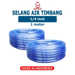 SSBO Selang Air 1/4 Inch Permeter Selang Waterpass Tukang Selang Timbang Selang Aquarium Elastis Cod